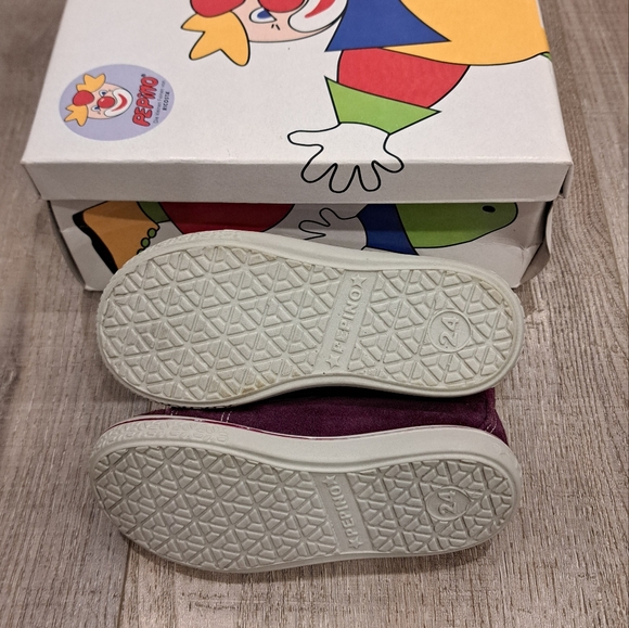 PEPINO BY RICOSTA Girl's Suede Sneakers - Picture 3 of 4